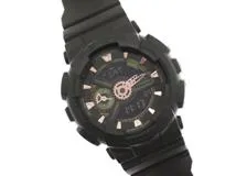 CASIO カシオ G-SHOCK 腕時計 G-SHOCK S-SERIES GMA-S110CM ラバー グリーン文字盤 クオーツ【472】EY