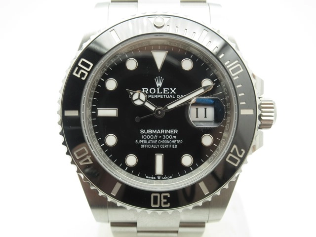 ROLEX　ロレックス 　サブマリーナ 　デイト 　126610LN　ランダム番(2023年頃)　自動巻き　 ブラック　ステンレス　メンズ【432】2146000362880