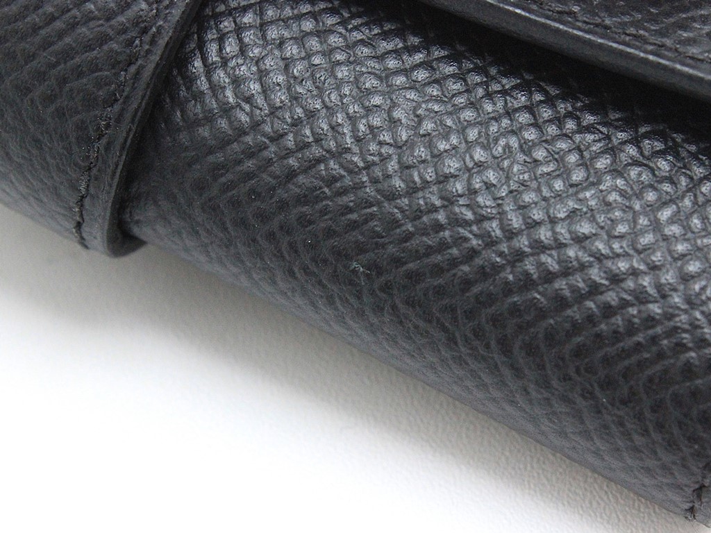 HERMES エルメス キーケース ベアンキーケース4連 ブラック/シルバー  