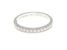 Cartier プラチナリング ダイヤモンド付き SummerSALE開催! 9/11～9/16 10時迄!】CARTIER カルティエ