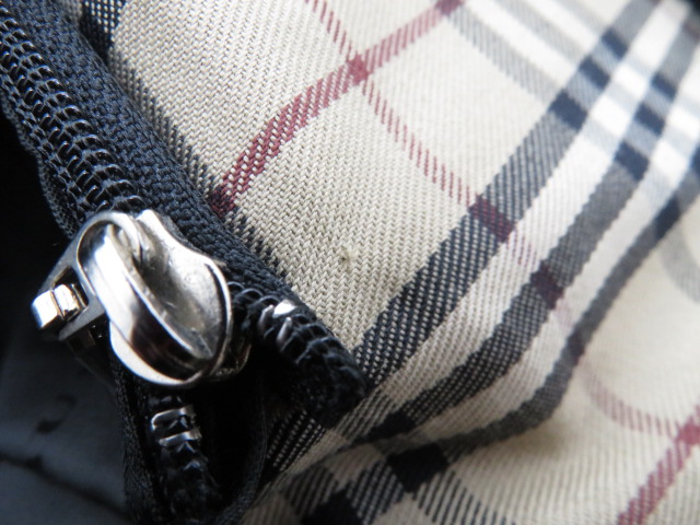 BURBERRY LONDON ブリーフケース ビジネスバッグ BURBERRY バーバリー ブリーフケース ナイロン カーフ ブラック