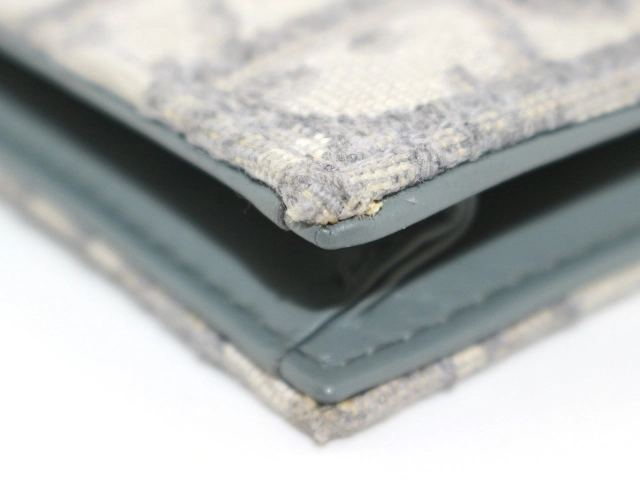 Dior　ディオール　Saddle フラップ カードホルダー　オブリーク ジャカード　カードケース　グレー　S5611CTZQ_M932　（2143000677075）【200】