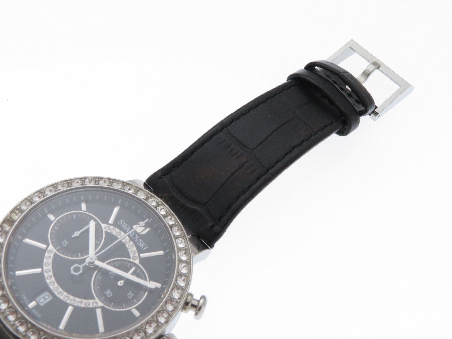 スワロフスキー Citra Sphere Chrono Black 腕時計 - 腕時計(アナログ)
