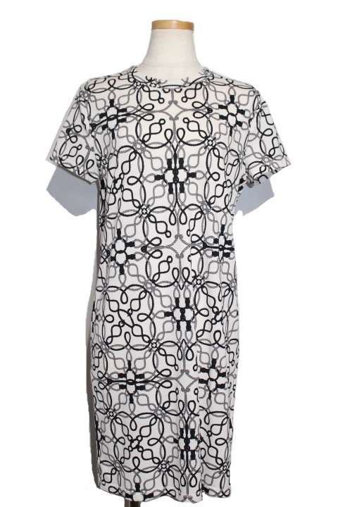 エルメス　Tシャツワンピース　チュニック　コーチングリミックス　白　38 新品 エルメスTシャツワンピースチュニックコーチングリミックス白38 新品