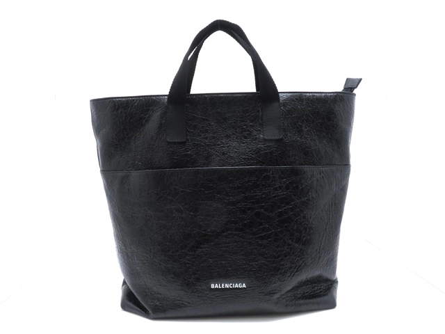 BALENCIAGA バレンシアガ エクスプローラー 2wayバッグ ブラック レザー【431】2148103679582  の購入なら「質」の大黒屋（公式）