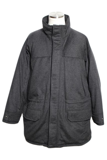 dunhill ダンヒル 衣類 ダウンジャケット メンズL ブラック カシミヤ レーヨン ダウン PG035 M/LIT326 (2148103801624) 【200】