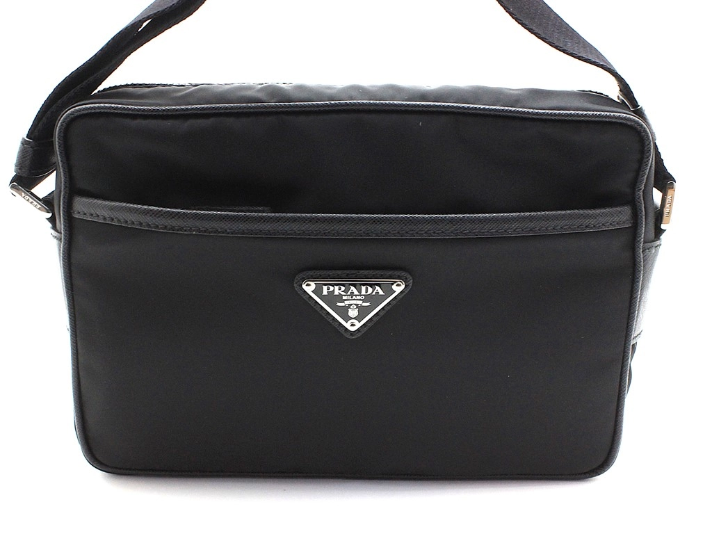 PRADA ブラック ナイロン ショルダーバッグ 楽天市場】PRADA プラダ BT0168 斜め掛けショルダーバッグ
