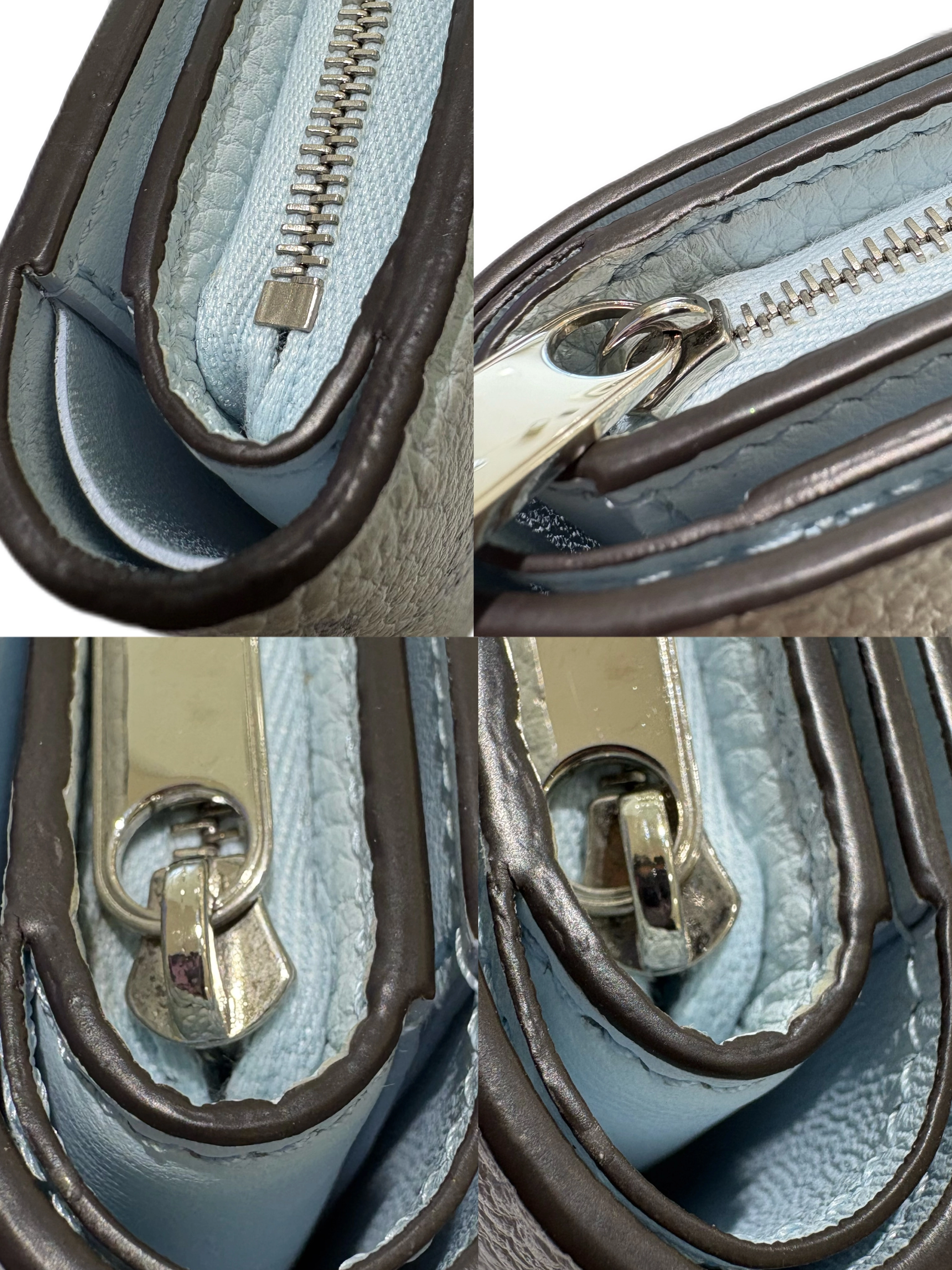 LOUIS VUITTON ルイヴィトン ポルトフォイユ･クレア マヒナ ライトブルー M82330 2143000726193 【432】