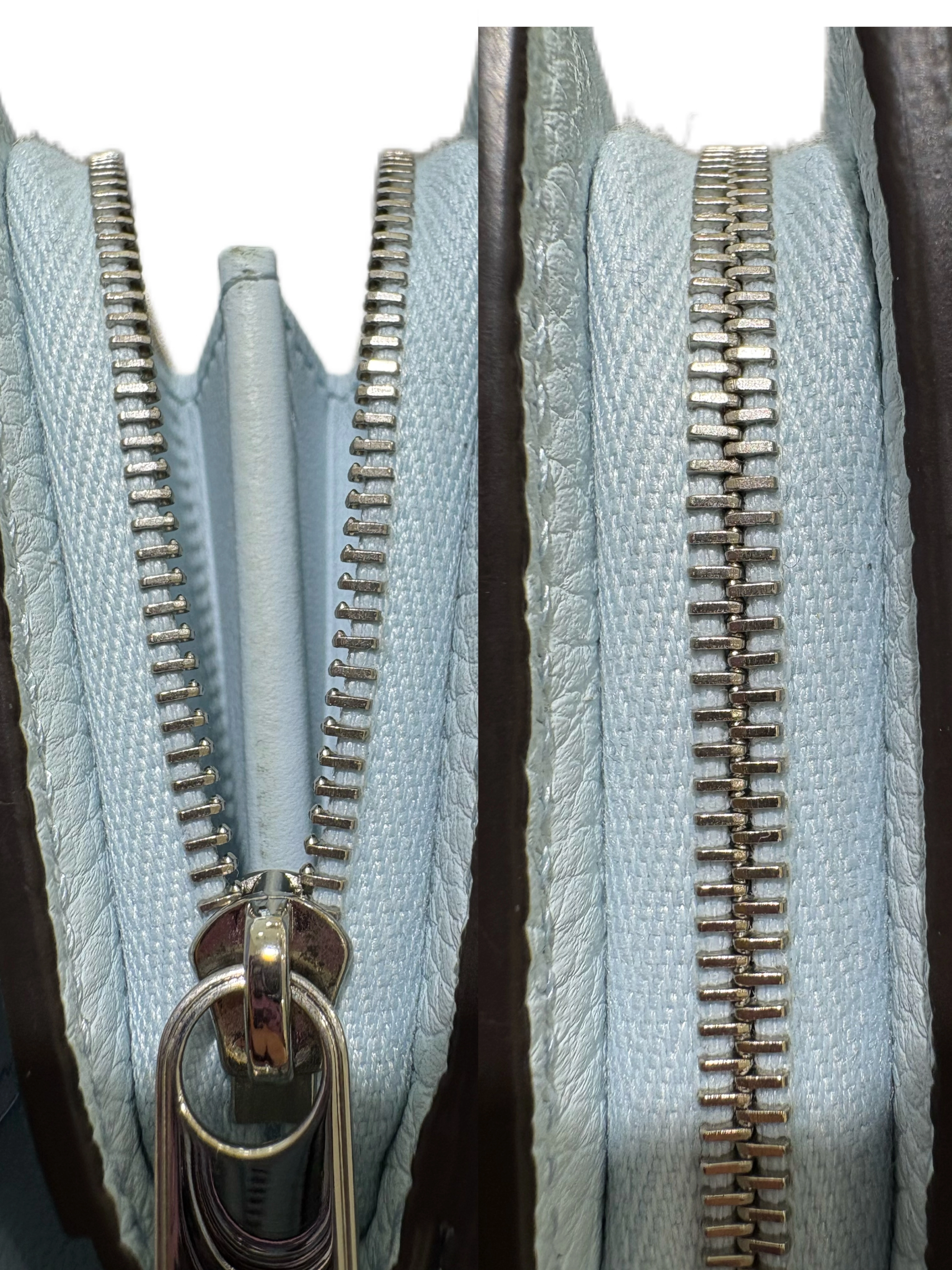 LOUIS VUITTON ルイヴィトン ポルトフォイユ･クレア マヒナ ライトブルー M82330 2143000726193 【432】