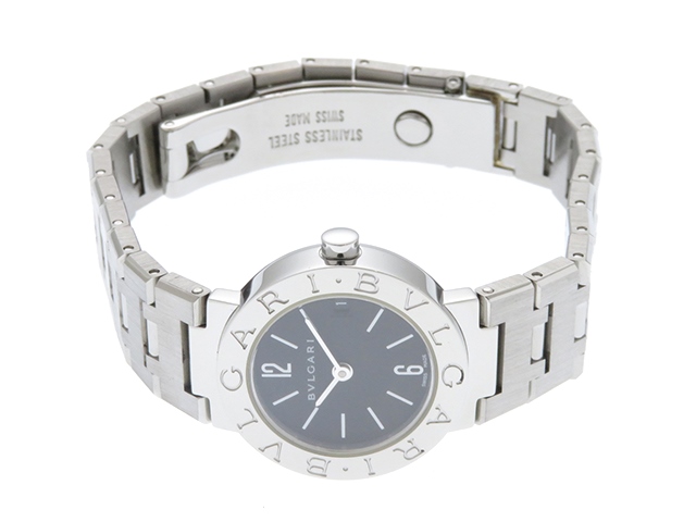 BVLGARI ブルガリ 時計 ブルガリブルガリ BB23SS ブラック文字盤  