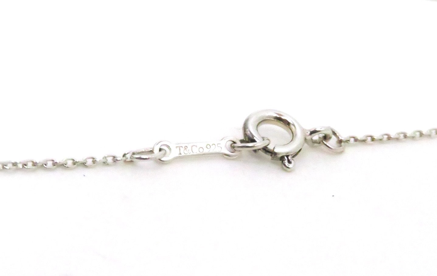 TIFFANY &CO テンダネスハートクロスネックレス シルバー 約3.8g