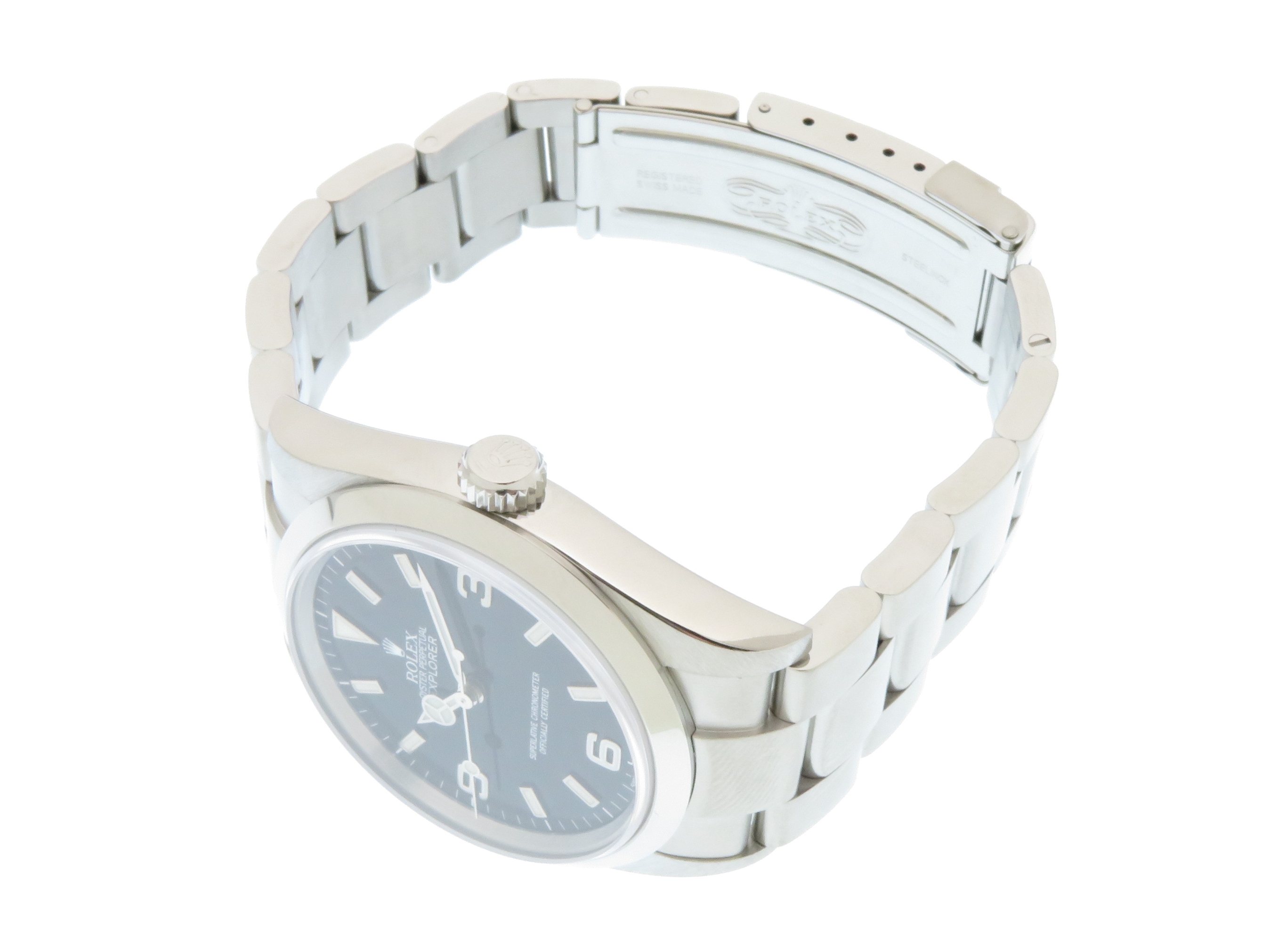 P番 ROLEX ロレックス エクスプローラーⅠ 114270 自動巻き ステンレス  