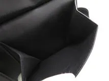 SAINT LAURENT サンローラン 二つ折財布 ブラック クロコ型押しレザー【473】