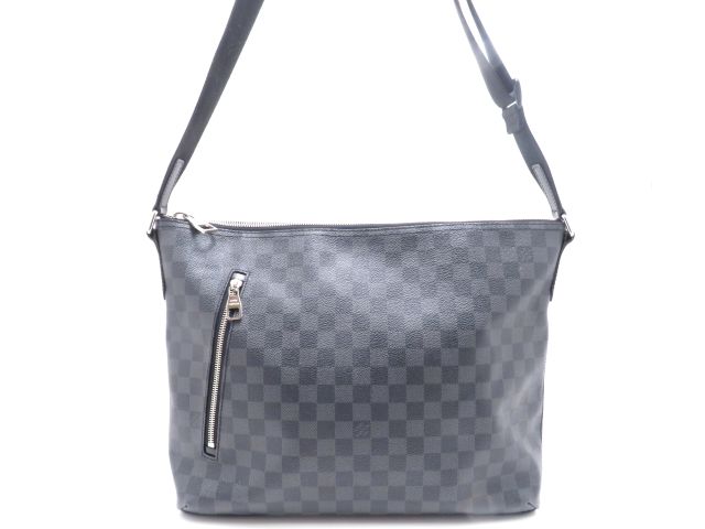 美品 ルイヴィトン ダミエ グラフィット ミックMM ショルダーバッグ LOUIS VUITTON ルイ・ヴィトン ショルダーバッグ ミックMM ダミエ
