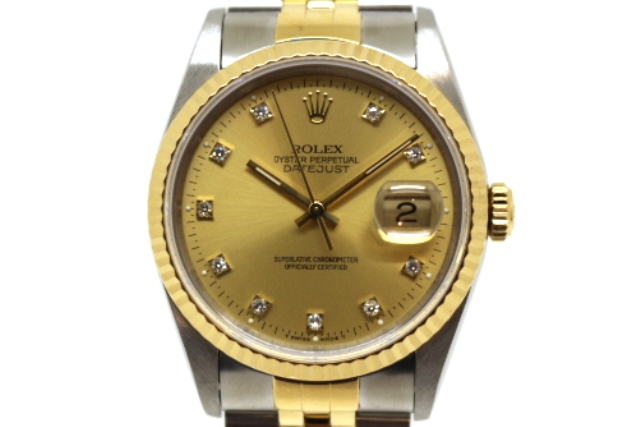 S番 ROLEX ロレックス 時計 デイトジャスト 16233G YG SS コンビ