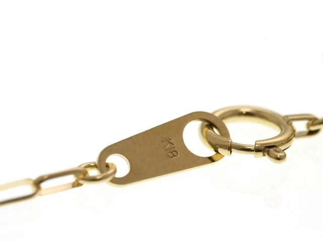 JEWELRY ノンブランド ジュエリー チェーン ネックレス K18 イエローゴールド 2.2g【473】