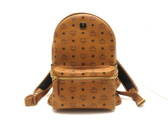 MCM コニャック リュック MCM ヴィセトス スターク クラシック ラビット バックパック
