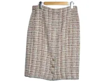 CHANEL シャネル 衣類 ツイードスカート レディース42 マルチ コットン/ナイロン/レーヨン/ポリエステル P45118V25546 (2148103801297) 【200】