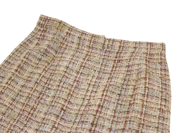 CHANEL シャネル 衣類 ツイードスカート レディース42 マルチ コットン/ナイロン/レーヨン/ポリエステル P45118V25546 (2148103801297) 【432】