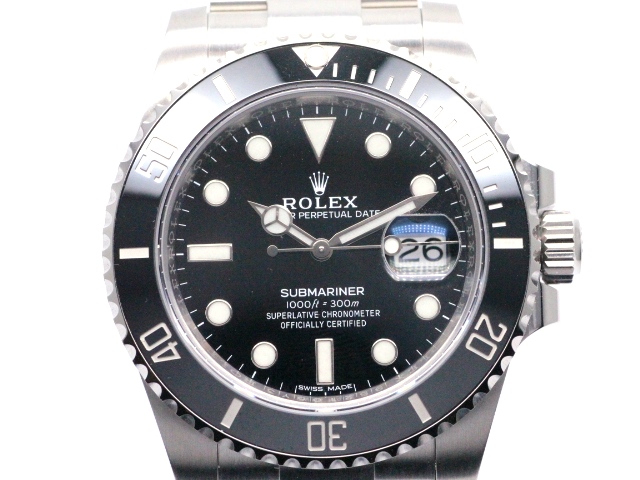 ROLEX ロレックス 116610LN サブマリーナデイト ブラック文字盤 40ｍｍ