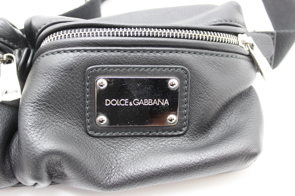 ドルチェ&ガッバーナ レザー ウエストバッグレディース【けいさん専用】 DOLCE&GABBANA ドルチェ&ガッバーナ ウエストバッグ ボディ