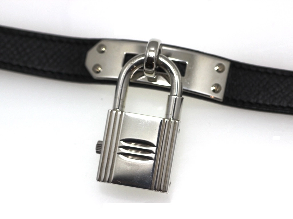 HERMES エルメス 1996年正規品 腕時計 ケリーウォッチ KE1.250280 925シルバー/エプソン シルバー文字盤 クォーツ【472】EY