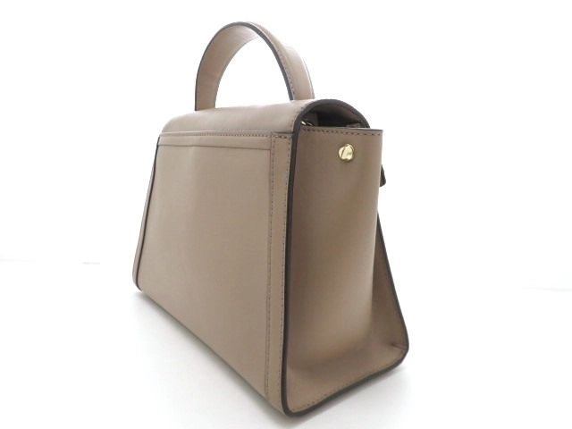 MICHAEL KORS マイケルコース 2WAYバッグ ホイットニー ミディアム レザー サッチェル グレージュ【473】