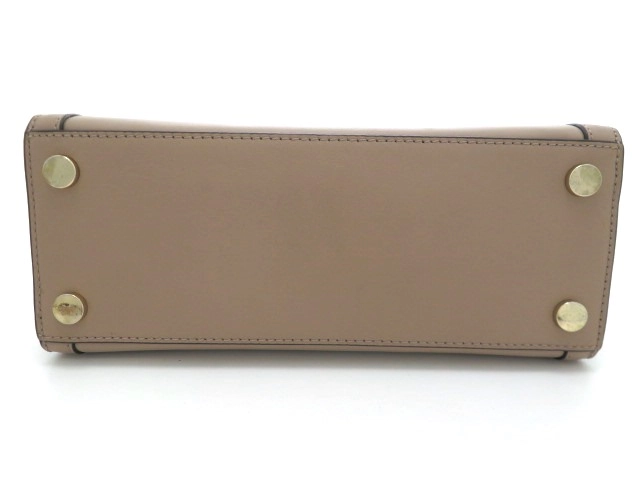 MICHAEL KORS マイケルコース 2WAYバッグ ホイットニー ミディアム レザー サッチェル グレージュ【473】