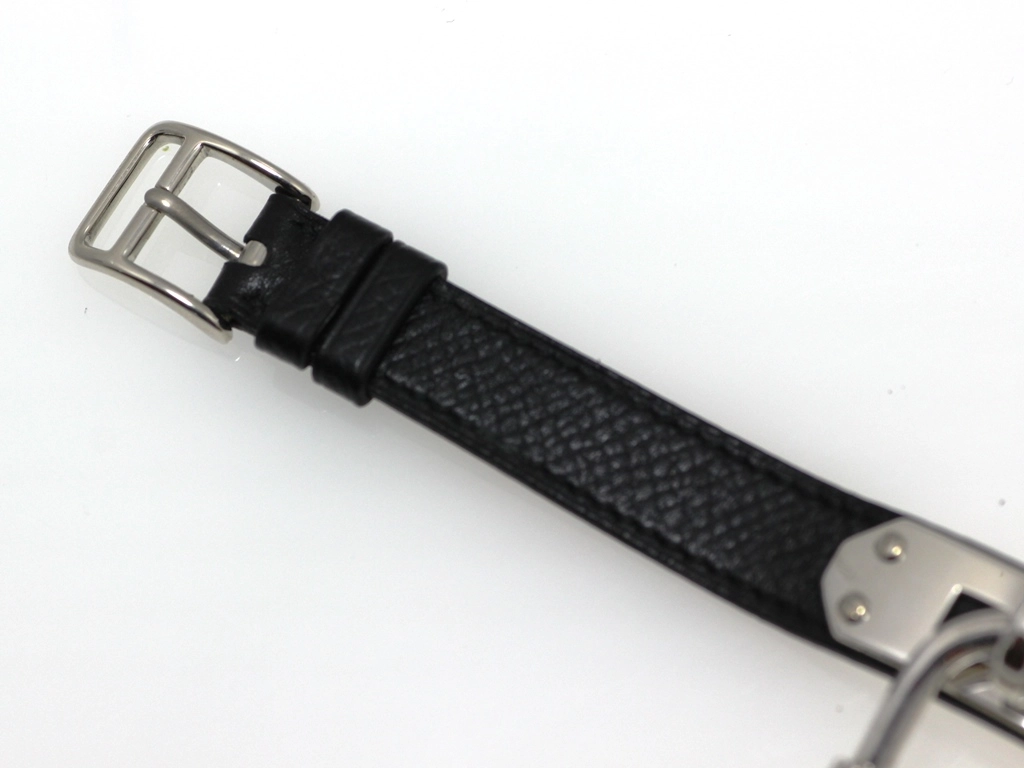 HERMES エルメス 1996年正規品 腕時計 ケリーウォッチ KE1.250280 925シルバー/エプソン シルバー文字盤 クォーツ【472】EY