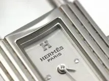 HERMES エルメス 1996年正規品 腕時計 ケリーウォッチ KE1.250280 925シルバー/エプソン シルバー文字盤 クォーツ【472】EY