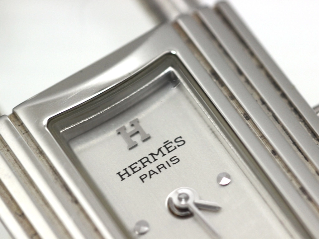 HERMES エルメス 1996年正規品 腕時計 ケリーウォッチ KE1.250280 925シルバー/エプソン シルバー文字盤 クォーツ【472】EY