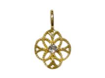 JEWELRY　ジュエリー　ペンダントトップ　K18　AQ　約0.6g　2141100628454【208】