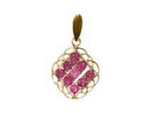 JEWELRY　ジュエリー　ペンダントトップ　K18　R　約0.9g　2147100576269【208】