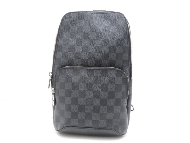 【新品】Louis Vuittonダミエグラファイトアベニュースリング LOUIS VUITTON ルイヴィトン ショルダーバッグ メンズ N40068