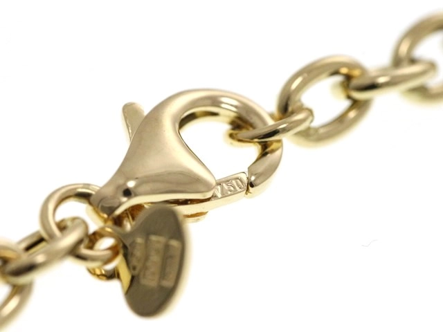 JEWELRY ノンブランド ジュエリー チェーン ネックレス 750 イエローゴールド 3.7g【473】