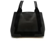 BALENCIAGA　バレンシアガ　ネイビーカバス　Ｓ　ブラック　レザー　339933【430】2148103753480