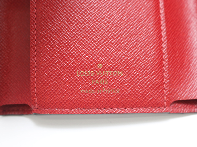Louis Vuitton ルイ・ヴィトン　ポルトフォイユ・ヴィクトリーヌ　ダミエ　レット　参考定価：66000　【433】