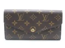 LOUIS VUITTON ルイヴィトン 長財布 ポルトフォイユ・サラ モノグラム ローズバレリーヌ M62235 SJ【472】  の購入なら「質」の大黒屋（公式）