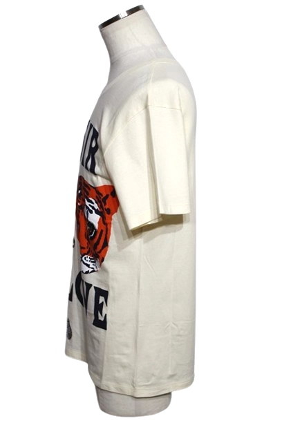 GUCCI グッチ 衣類 Tシャツ メンズXS アイボリー/マルチ コットン/スパンコール 492347 (2148103805370) 【200】