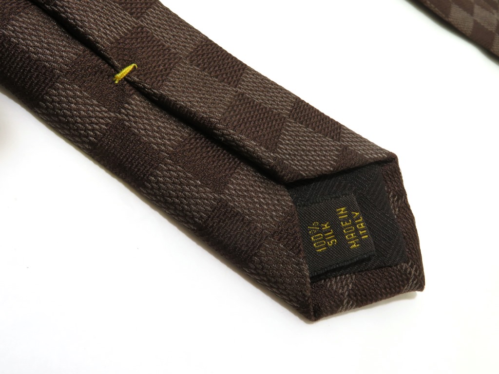 ルイヴィトン LOUIS VUITTON ネクタイ クラヴァットダミエ
