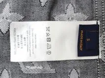 23AW LOUIS VUITTON ルイ・ヴィトン 衣類 ショートスリーブシャツ メンズS ブラック コットン (2148103805448) 【200】