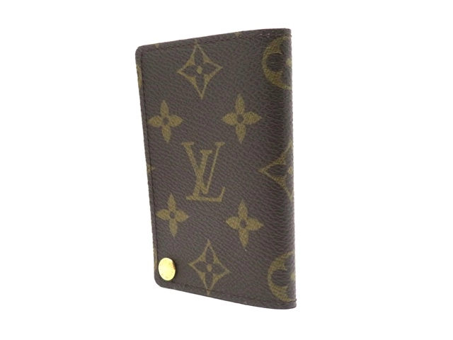 LOUIS VUITTON　ルイヴィトン　ポルトカルト・クレディ・プレッシオン　M60937　モノグラム　【431】