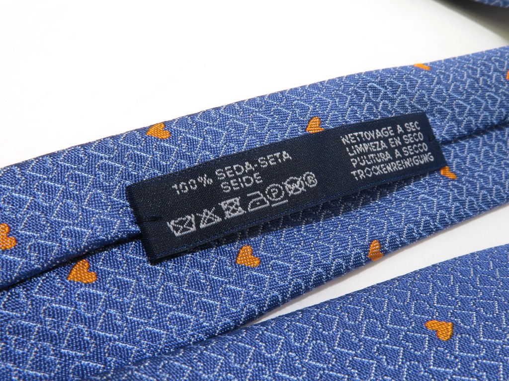 HERMES エルメス ネクタイ ヘヴィシルクタイ 8cm ダーリン