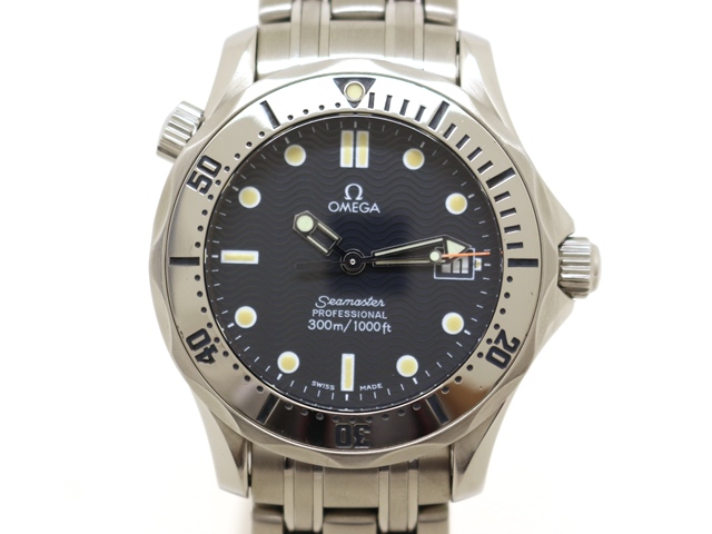 OMEGA オメガ メンズ腕時計 シーマスタープロフェッショナル300 2265.80 ブルー文字盤 クォーツ