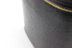 CHANEL シャネル ココマーク 2way横型バニティ ブラック/ゴールド金具 キャビア【431】Y