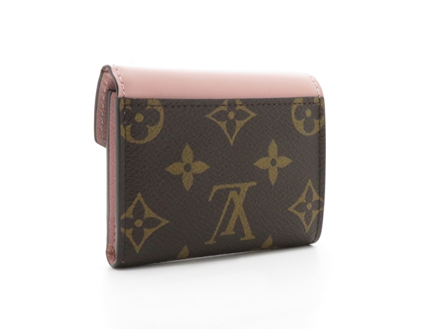 【ほぼ未使用】ルイヴィトン ポルトフォイユゾエ モノグラム ローズバレリーヌ LOUIS VUITTON ルイ・ヴィトン ポルトフォイユ・ゾエ モノグラム