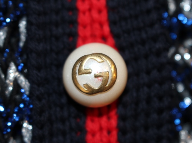 GUCCI グッチ インターロッキングG パールボタン カーディガン GUCCI グッチ インターロッキングG パールボタン カーディガン