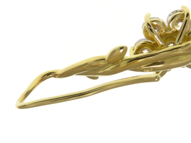 STAR JEWELRY　スタージュエリー　ピアス　片方のみ　K18　キュービックジルコニア　約1.7g【431】2144000217506