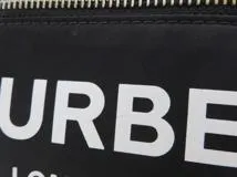BURBERRY バーバリー ボディバッグ ウエストバッグ ロゴプリント BURBERRY バーバリー ボディバッグ ウエストバッグ ロゴプリント