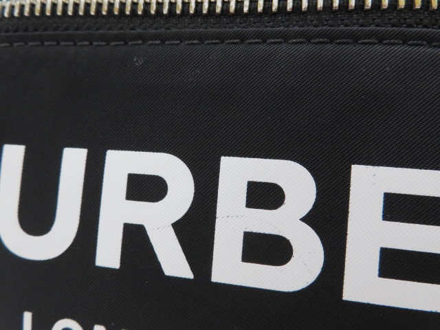 BURBERRY バーバリー ボディバッグ ウエストバッグ ロゴプリント BURBERRY バーバリー ボディバッグ ウエストバッグ ロゴプリント